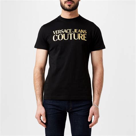 versace couture t shirt herren|versace jeans couture shirt men.